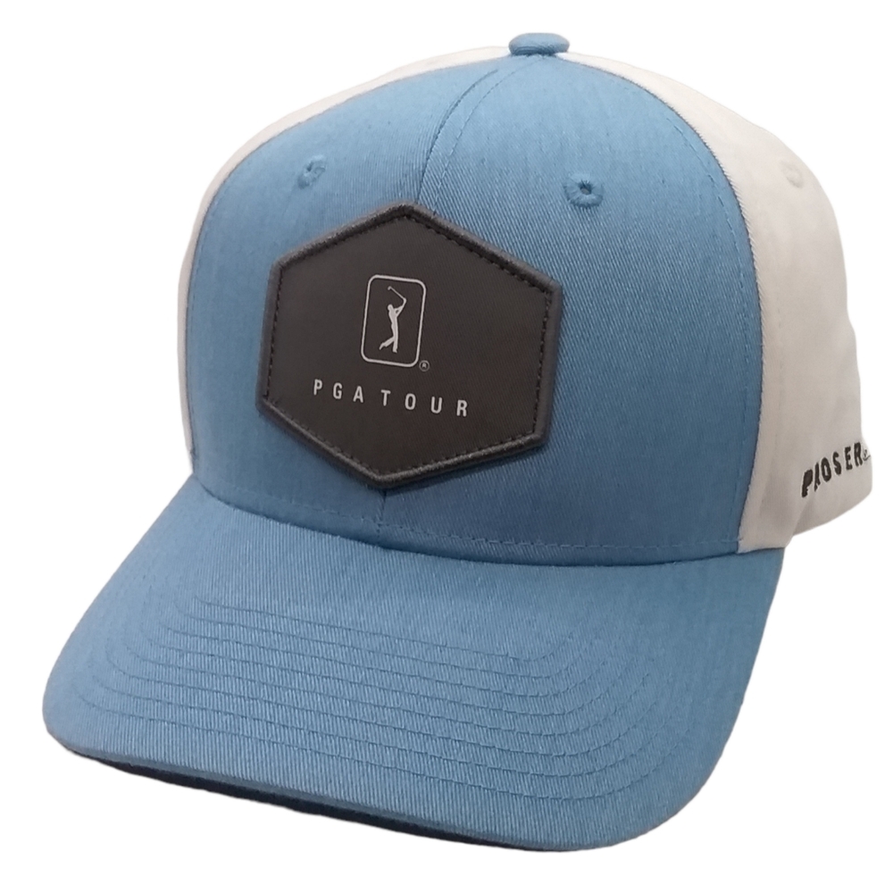 Calloway Golf Cap Hat Adult PGA ProSeries Adjustable Light Blue White